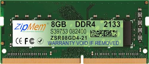 Image of 8GB DDR4 2133MHz Laptop RAM /Notebook RAM | PC4-17000 | SO-DIMM | CL-15 |1Rx8 Single Rank |Computer RAM Memory Module Upgrade | 3-Year Warranty | Made in India