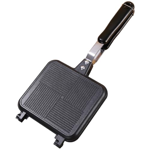 Rachlicy Sandwichera Sandwich fabricante antiadherente freír sándwich fabricante de sándwich a la parrilla tostada panini prensa de panini para cocina en casa