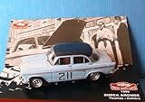  Simca Aronde 1959 Voiture de rallye Thomas-Delliere Échelle 1/43ème Racing Carlo