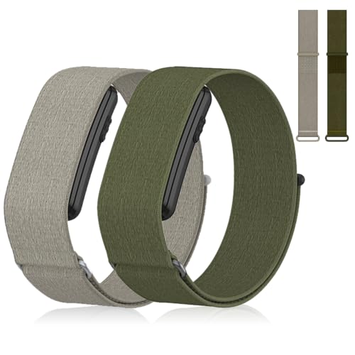 HUKWIMO For Garmin CIRQA �����o���h 2�{�Z�b�g �i�C�������[�v ���p S-M�i�t�����`�O���[�{�_�[�N�I���[�u�j