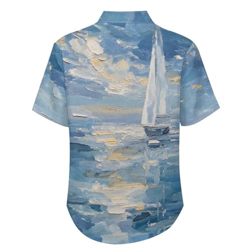 Camisa de verano cómoda que soluciona el calor corporal en la playa 3