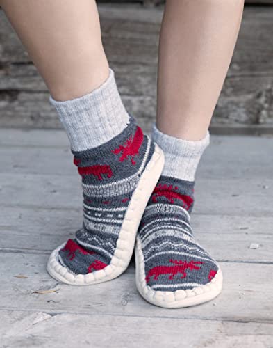 Lazy One Knitted Slippers, Cozy Slipper Socks for Women and Men4