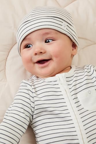 MORI Baby Flexible Roll Up Hat for Boys and Girls - Comfortable Unisex Infant Beanie - Breathable Everyday Headwear2