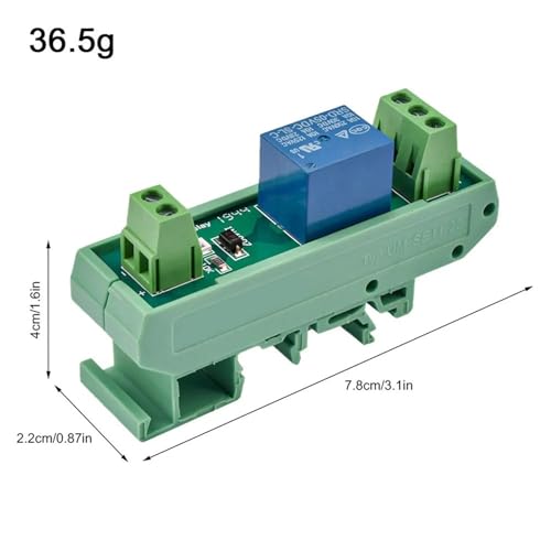 Module relais 12V 10A 1 canal carte de commande API et temporisation SRD-12VDC-SL-C - 4