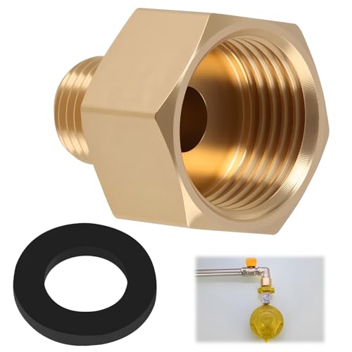 Raccord Gaz Allemand Français, Adaptateur de Gaz Laiton G 1/2
