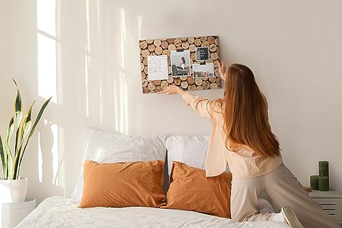 Tableau liège 60x40 en bois aspect bouchons de vin pour une déco écoresponsable - 5