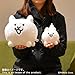 にゃんこ大戦争 PONOS Official The Battle Cats Plush - Cat and Li'l Cat Plushies - 7 & 3 Inch Collectible Battle Cats Soft Stuffed Animal