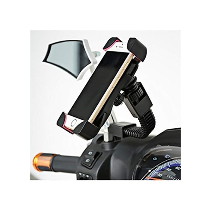 Buy ssms Activa Mobile Holder at Rear MirrorMotorcycle Mount Stand