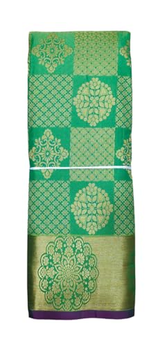 Image of VFCollections Women's Kanchipuram Silk Saree With Blouse Piece