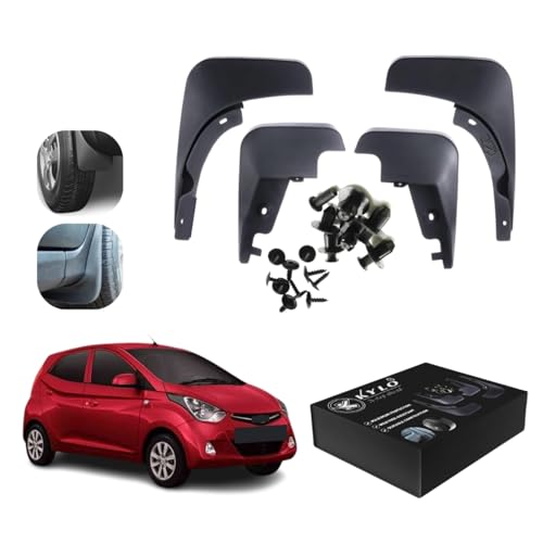 Image of KyloXtreme All-Terrain Mud Flap Set - Durable Splash Guards for Cars and Trucks, Offering Maximum Protection from Mud, Gravel, and Water for Cleaner and Safer Rides Suitable for (EON)