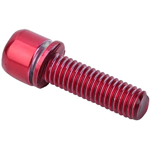 Tornillos Alomejor de vástago de bicicleta de aleación de titanio Cover