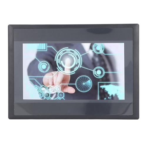Industrial Control Touch Screen, 32bit 240MHz CPU, High Speed, Wide Application, Industrial HMI Touch Screen, 12 in 8 Outputs for Operation