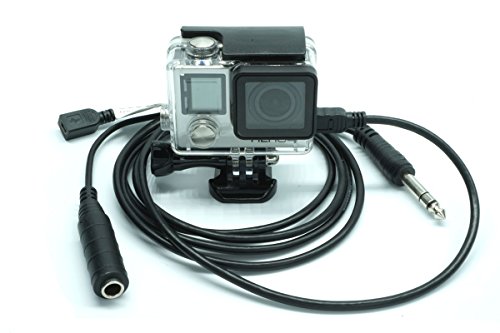 Nflightcam Aircraft Audio/Power Cable for GoPro Hero - Thumbnail 2