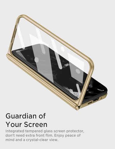 Coque Google Pixel 9 Pro Fold or avec support ajustable pour le bureau - 3