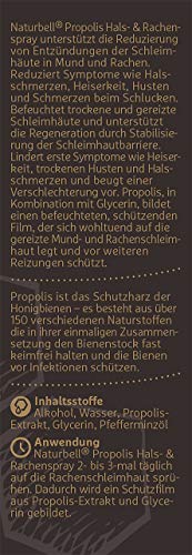 Naturbell Propolis Halsspray für Hals und Rachen