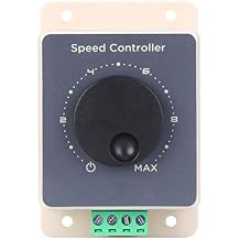 Motor Speed Controller, Voltage Regulator Waterproof DC Motor Speed Controller Variable Adjuster Switch PWM12V24V48V