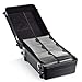 Slappa Accessories 600 Series Hard Body CD Case with Retractable Pull Handle and Wheels; Holds up to 600 Discs (SL-60001) Black