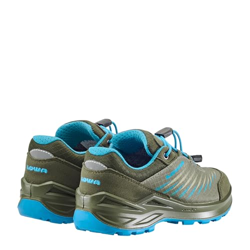 LOWA ZIRROX II GTX LO JR Low Shoe, Olive Skyblue, 13 Little Kid4