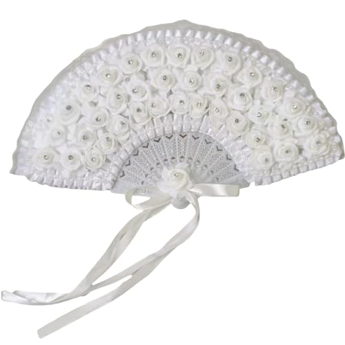 Abanicos de mano para boda y regalos de despedida de soltera 4