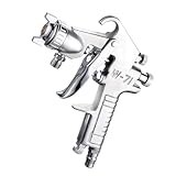 G1/4 Farbspritzpistole, 1,5-mm-Düse, Druckluft-Farbspritzpistole, Pneumatisches Lackierwerkzeug für Möbel, Autos und Wände