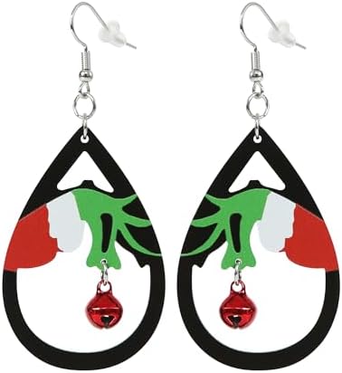 Nuolich Christmas Earrings Jewelry Women Holiday Outfit Accessories Gifts image 5