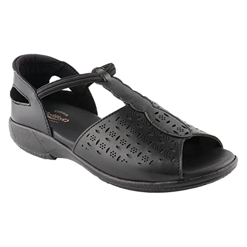 Image of Medifeet Women's Open-Toe Laser Cut Sandals