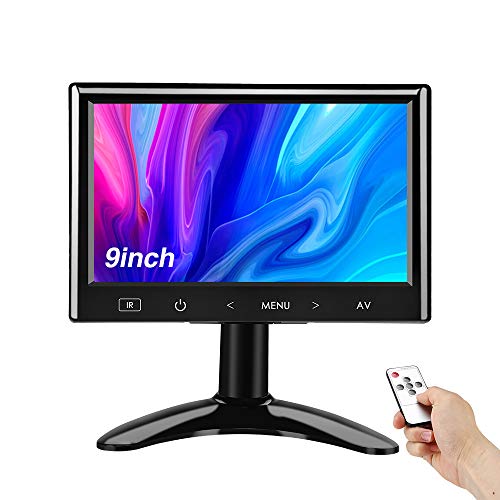 Super Big Clearance! 9 Inch Small Size HDMI Monitor, LCD Display 1024x600 16:9, Support HDMI/VGA/AV Input with Bracket for PC, Camera, Raspberry PI Computer Car Travel Outdoor or Kitchen Super Deal Product 9 Inch Small Size HDMI Monitor, LCD Display 1024x600 16:9, Support HDMI/VGA/AV Input with Bracket for PC, Camera, Raspberry PI Computer Car Travel Outdoor or Kitchen