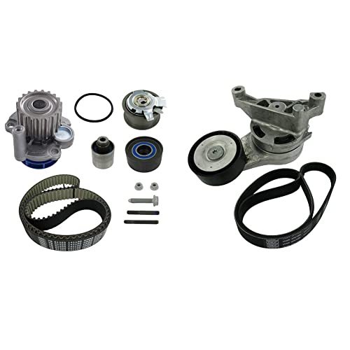 Kit distribution avec pompe à eau SKF VKMC 01255-1 et courroie multi-V VKMA 31022 haute durabilité