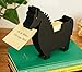 Memo Holder Desktop Note pad Dispenser Horse Pen Holder Multi-Functional Clip for Note Short Note pad,2 Packs memo (Horse, Black)