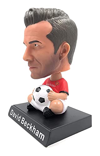 Image of AUGEN Super Hero David Beckham Action Figure Limited Edition Bobblehead with Mobile Holder for Car Dashboard, Office Desk & Study Table (Pack of 1)