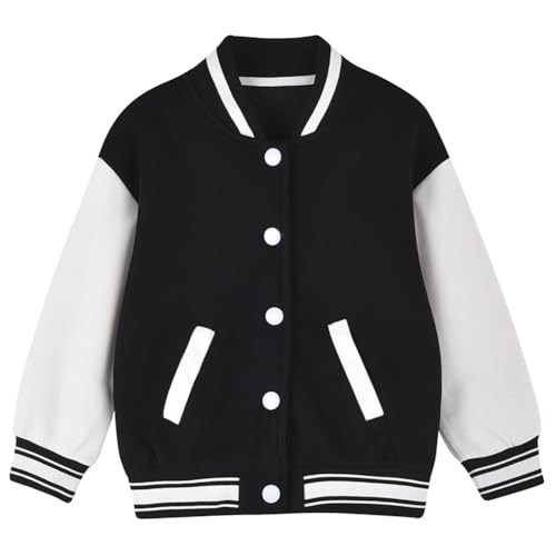 [YNICEY] X^W LbY WPbg j̎q ̎q R[g AE^[ 싅  ʉ ʊw JWA 120-170cm (JP, g, 160, ubN)