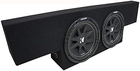American Sound Connection Dual 12" Subwoofer Box For 93-02 Chevy Camaro - With Kicker C12 Subs