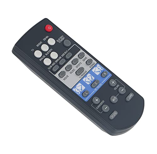 AULCMEET FSR82 ZK77690 Replacement Remote Control Compatible with Yamaha Surround Soundbar Speaker System SRT-1000BL SRT-1000 SRT1000 - Image 4