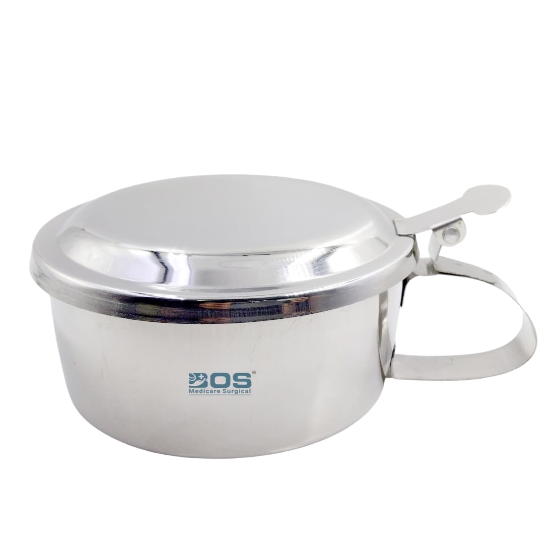 Stainless Steel Sputum Mug with Lid | Medical Spitting Cup with Cover | Reusable Sputum Container for Hospitals, Clinics, Home Use | Autoclavable & Rust-Resistant