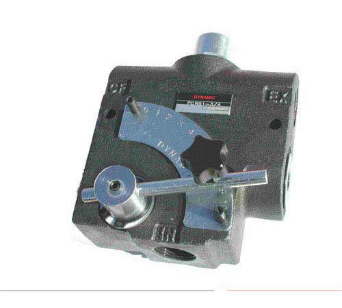 Chief FC Series Flow Control Valve DFC-R-51-10-S: 0-16 GPM Flow Range, 3000 Max PSI, 750-3000 PSI Relief Setting, SAE #10/Side Port Size, 252573