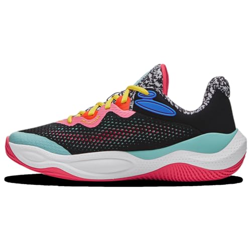 Under Armour Curry Splash 24 - Men's (Black/Neo Turquoise/Taxi)2