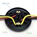 FUJIE 1 Pcs Interruptor de Pie Redondo Soporte Pedal Interruptor 250V/2A Interruptor...