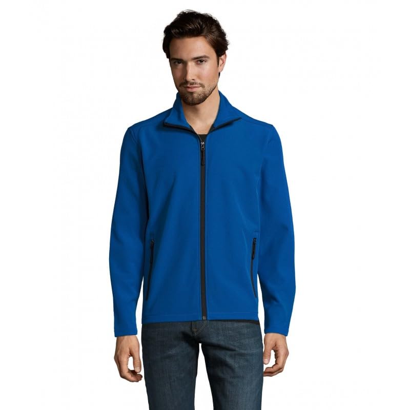 Chaqueta softshell Hombre SOL'S Race cortavientos repelente al agua y transpirable