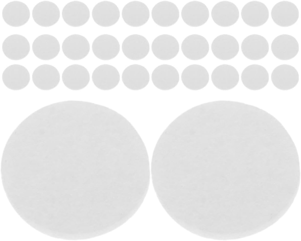 200Pcs Cotton Essential Oil Refill Pads for Car Vent Diffuser Replacement Scent Pads High Absorption Fragrance Diffusion for Diffuser Bracelets and Air Clips