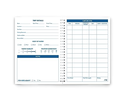 Fishing Log Book, The Perfect Logbook to record all your Trip Details and Catches - Image 4