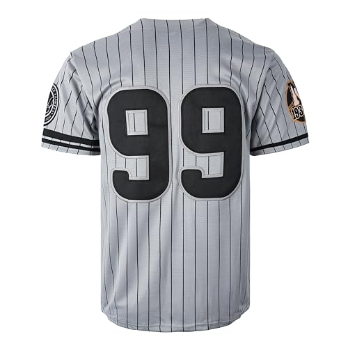 Camiseta de Béisbol Retro New York 99 para Hombre, estilo Hip Hop miniatura 4