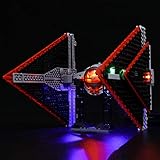 USO: El conjunto de luces se utiliza para iluminar el Star Wars Caza TIE Sith(NO incluido en conjunto de Lego).