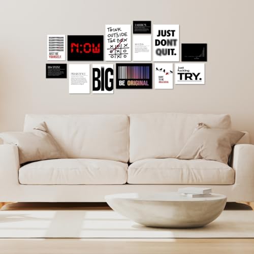 Image of Funk You Store Inspirational Motivational Wall Abstract Poster (Set of 13)