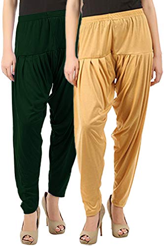 Image of Buy That Trendz Patiala Salwar for Women Relaxed Fit Viscose Patiyala Salwar Harem Bottom Pants
