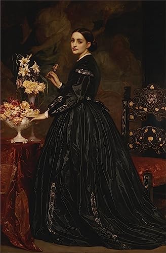 Affiche toile Mme Guthrie par Frederic Leighton pour sublimer l'âme de votre maison