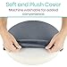 Vive Swivel Seat - Rotating Pivot Cushion - Lightweight Aid for Elderly, Disabled or Handicap Seated Aid - Removable Cover - 360 Pad - Office, Car, Bar, Boat, Van - Portable, RV