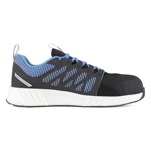 Image of Reebok Mens Fusion Flexweave Work Safety Composite Toe Athletic Work Shoe