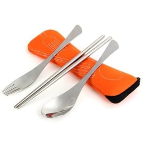  peak ステンレス食器セット 10点　メッシュケース付き peak ステンレス食器セット 10点 メッシュケース付き snow peak