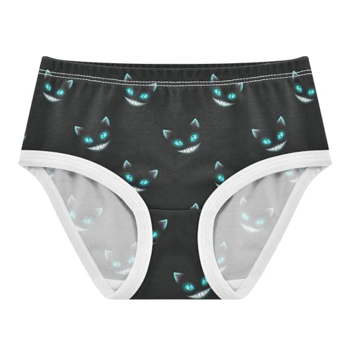 Girls Underwear Soft Cotton Cheshire Cat Texture Kids Panties in Sizes 2/3t, 4t, 5t, 6 and 8