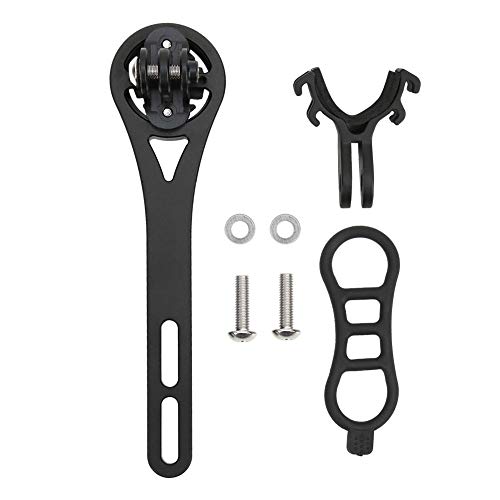 Fixation ordinateur velo Bryton Wahoo support extension guidon metal